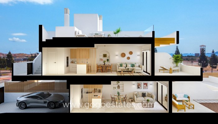 Nieuwbouw - Bungalow - Los Alcazares - Serena Golf