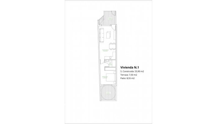 Nieuwbouw - Bungalow - San Pedro Del Pinatar - Los antolinos