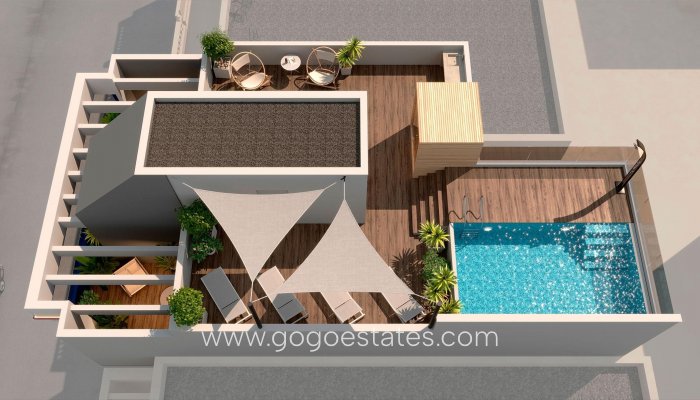 Nieuwbouw - Penthouse - Torrevieja - Playa Del Acequión