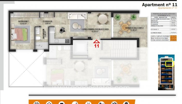 Nieuwbouw - Penthouse - Torrevieja - Playa Del Acequión