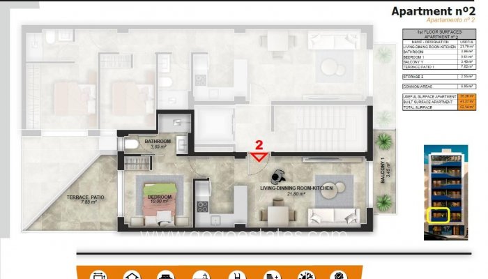 Nieuwbouw - Apartment - Torrevieja - Playa Del Acequión