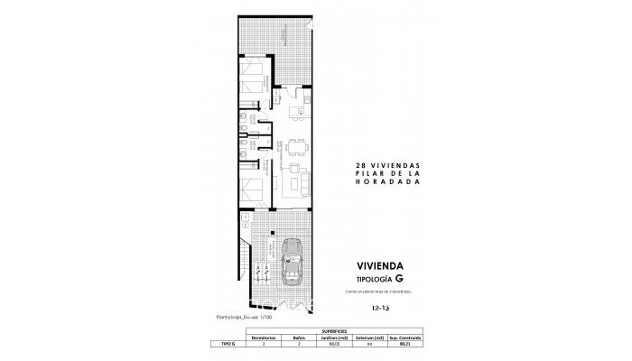 Nieuwbouw - Bungalow - Pilar De La Horadada - pueblo