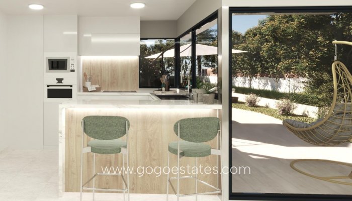 Nieuwbouw - Town House - Alicante - Barranc Fondo