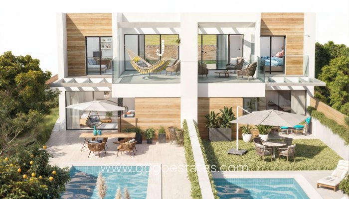 Nieuwbouw - Town House - Alicante - Barranc Fondo