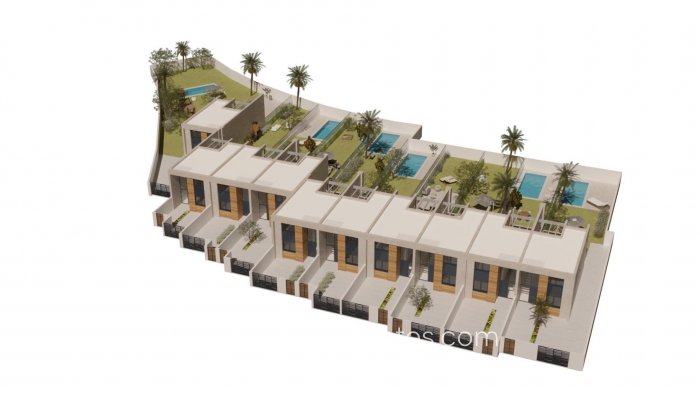 Nieuwbouw - Town House - Alicante - Barranc Fondo