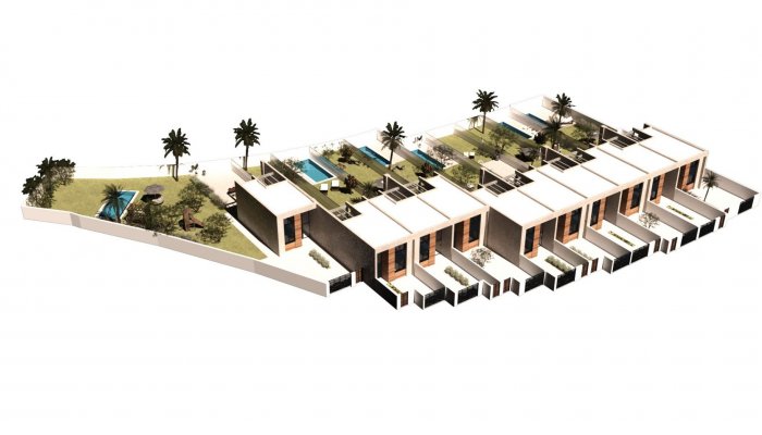 Nieuwbouw - Town House - Alicante - Barranc Fondo