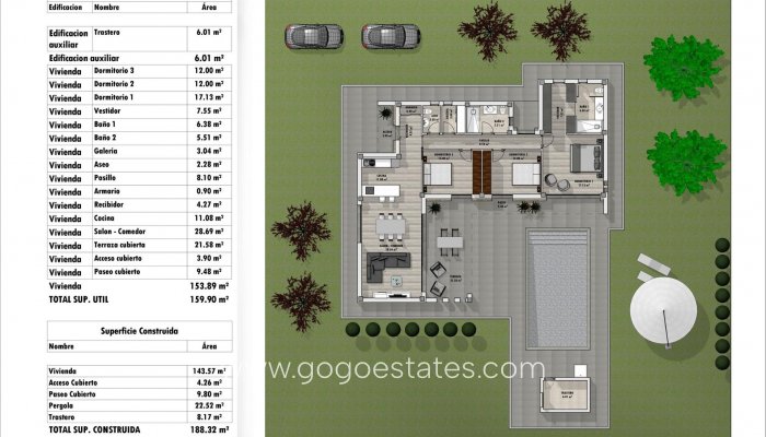 Nieuwbouw - Villa - Aspe - Poligono 19