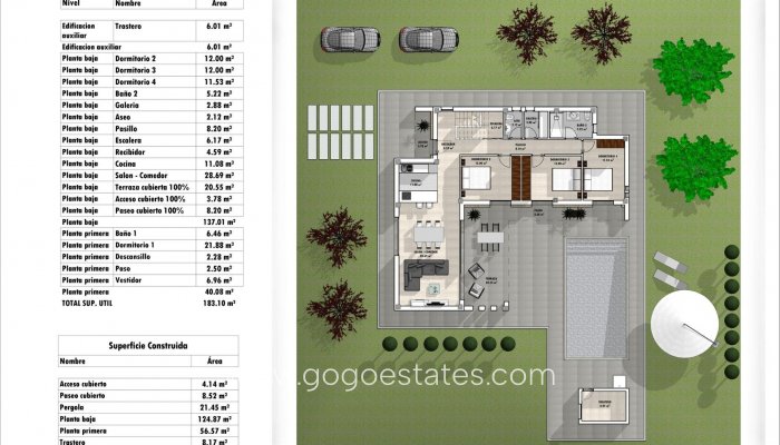 Nieuwbouw - Villa - Aspe - Poligono 19