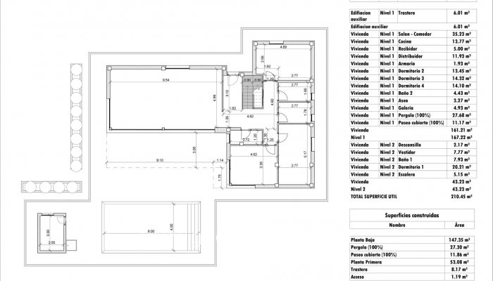 Nieuwbouw - Villa - Aspe - Poligono 19