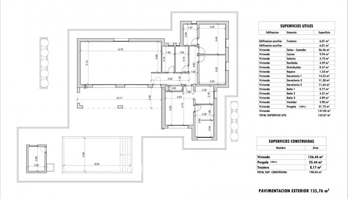 Nieuwbouw - Villa - Aspe - Poligono 19