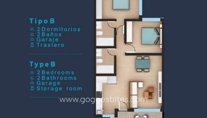 Nouvelle construction - Bungalow - San Pedro Del Pinatar - Los Pinos