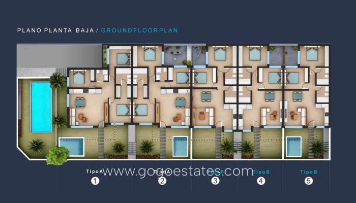 Nouvelle construction - Bungalow - San Pedro Del Pinatar - Los Pinos