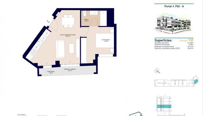 Nieuwbouw - Apartment - Alicante - San Agustín-PAU 2