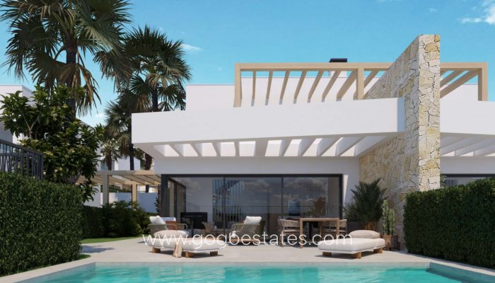 Nieuwbouw - Halfvrijstaande villa - Monforte del Cid - Font del Llop