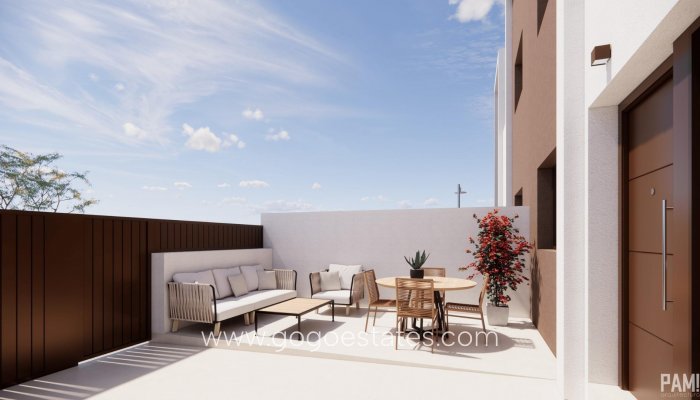 Nieuwbouw - Town House - Pilar De La Horadada - Barrio los Segundas