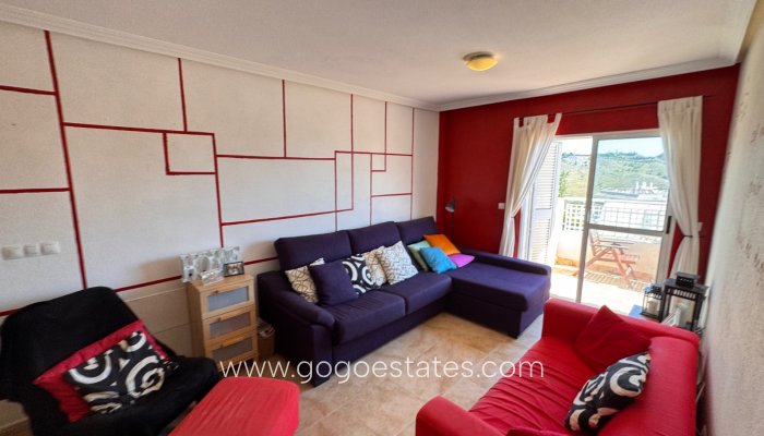 Te koop - Appartement op de bovenste verdieping - Aguilas - Urbanizacion Collados Weiss