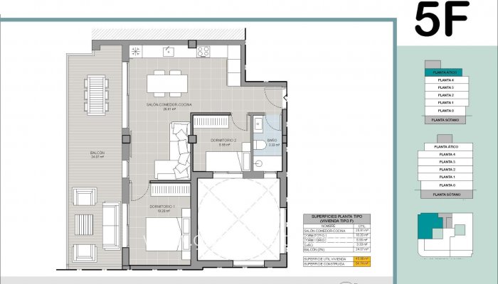 Nouvelle construction - Attique - Torrevieja - El Acequión