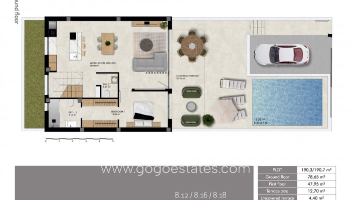 Nieuwbouw - Town House - Alicante - Sector 3