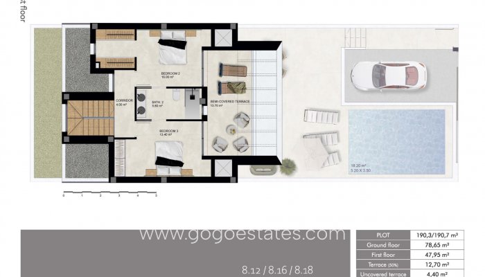 Nieuwbouw - Town House - Alicante - Sector 3