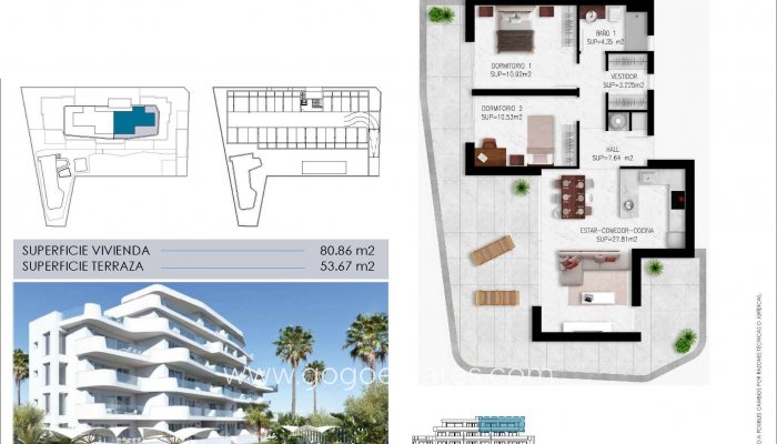 Nieuwbouw - Penthouse - Pilar De La Horadada - Mil Palmeras