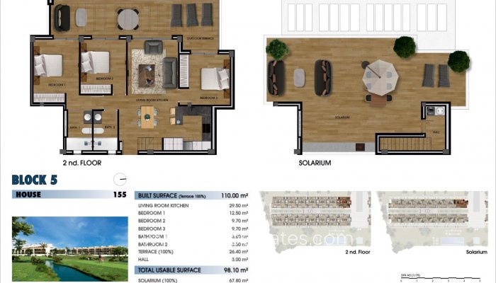 Nieuwbouw - Penthouse - Los Alcazares - La Serena Golf