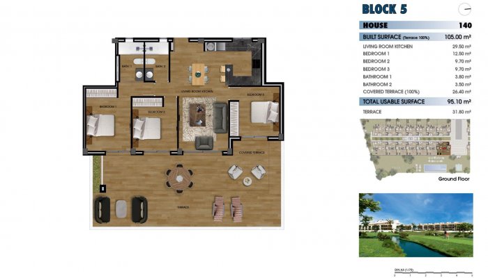 Nieuwbouw - Apartment - Los Alcazares - Serena Golf