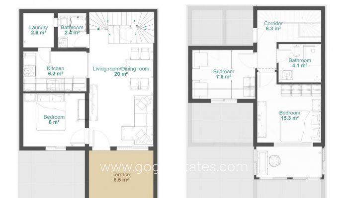 Te koop - Huis - Stadswoning - Orihuela - Punta Prima