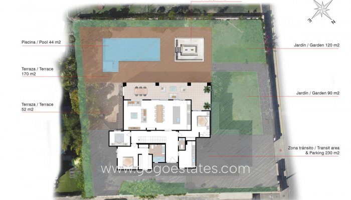 Te koop - Huis - Vrijstaande Villa - Villena - San Juan