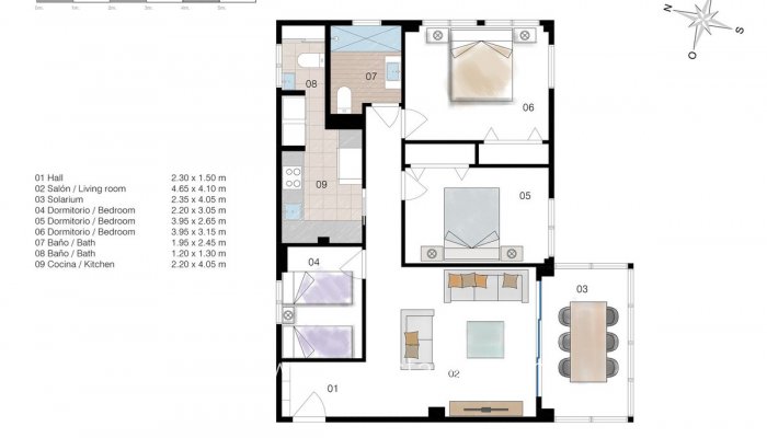 Te koop - Appartement - Appartement op de middelste verdieping - Campello - El Campello - Campello - El Campello Centro