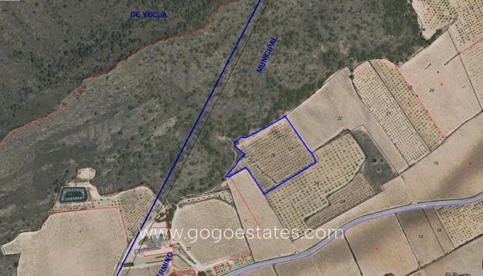 Te koop - Perceel - Land - Villena - Villena Centro