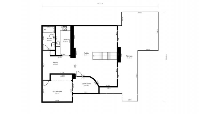 Revente - Appartement - Appartement au rez-de-chaussée - Teulada - Moraira