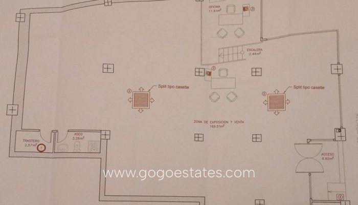 Te koop - Commercieel - Kantoor - Calpe - Calpe Centro