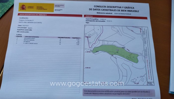 Te koop - Perceel - Woonperceel - Benissa - Benissa Centro