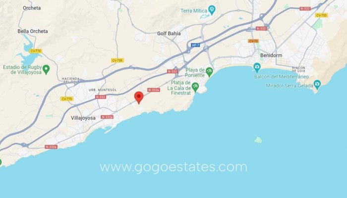 Te koop - Appartement - Appartement op de middelste verdieping - Villajoyosa - Villajoyosa Centro