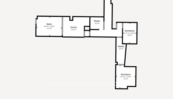 Te koop - Appartement - Appartement op de middelste verdieping - Torrevieja - Torrevieja Centro
