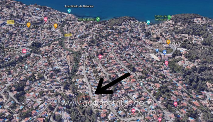 Te koop - Perceel - Land - Benissa - Benissa Centro