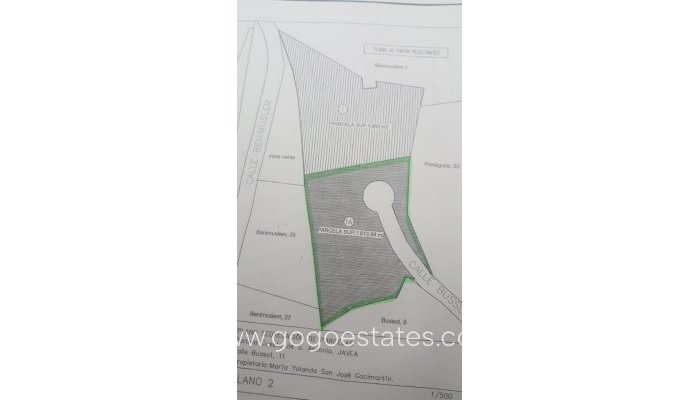 Te koop - Perceel - Land - Jávea Xàbia - Jávea - Xàbia Centro