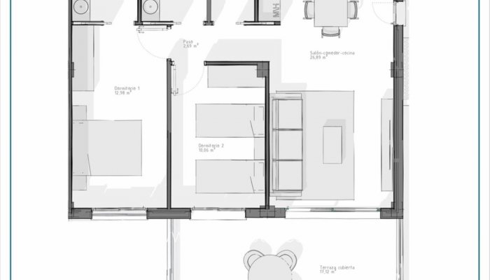 Revente - Appartement - Appartement au rez-de-chaussée - Vera playa