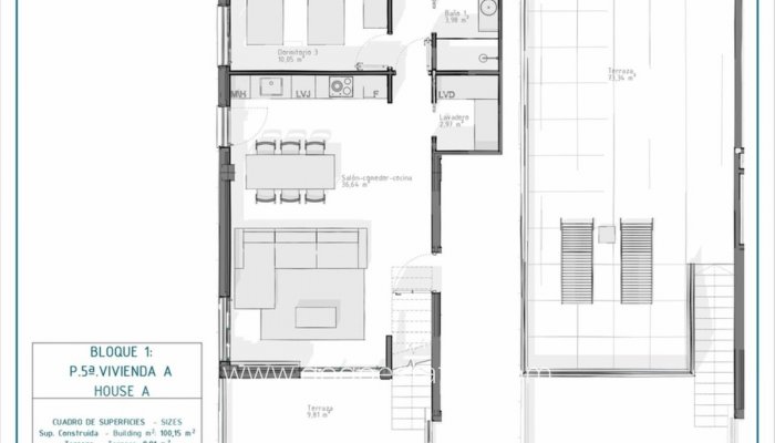 Revente - Appartement - Appartement au rez-de-chaussée - Vera playa