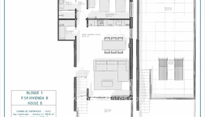 Revente - Appartement - Appartement au rez-de-chaussée - Vera playa