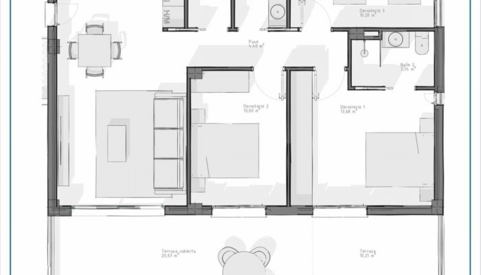 Revente - Appartement - Appartement au rez-de-chaussée - Vera playa