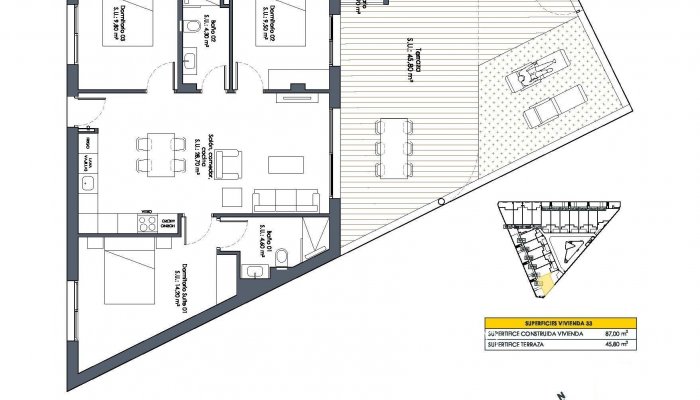 Nieuwbouw - Bungalow - San Fulgencio - Pueblo