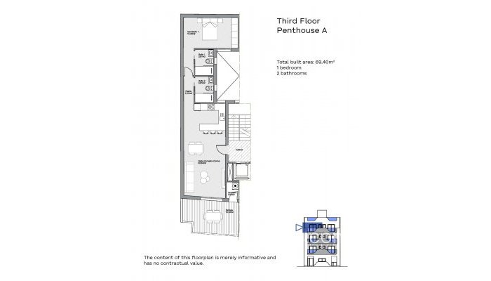 Nieuwbouw - Penthouse - Torrevieja - Centro