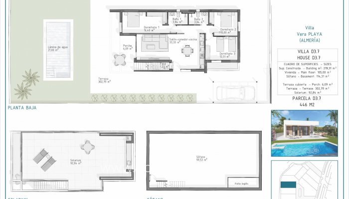 Nieuwbouw - Villa - Vera - Pueblo Salinas