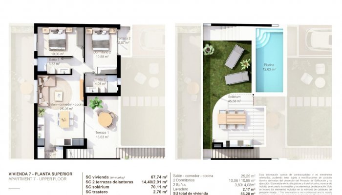 Nieuwbouw - Bungalow - San Pedro Del Pinatar - Lo Pagán