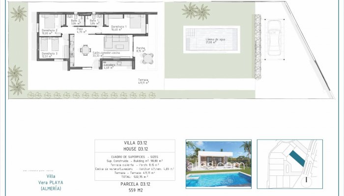 Nouvelle construction - Villa - Vera - Pueblo Salinas