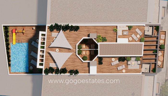 Nieuwbouw - Apartment - Torrevieja - Playa de El Cura