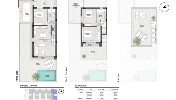 Nieuwbouw - Villa - San Pedro Del Pinatar - Polideportivo