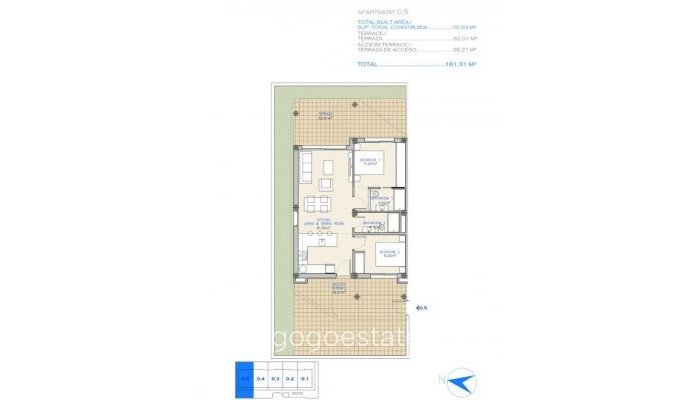 Nieuwbouw - Apartment - Los Alcazares - Serena Golf