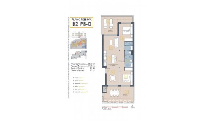 Nieuwbouw - Apartment - Los Alcazares - Serena Golf